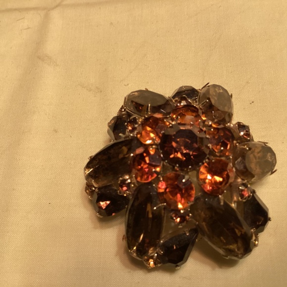VINTAGE FABULOUS BROOCH MOMS COLLECTION. WEISS? JULIANA ?UNMARKED TREASURE - Picture 3 of 13